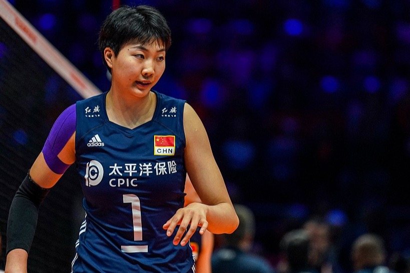 2022女排世锦赛：中国女排0:3不敌意大利女排