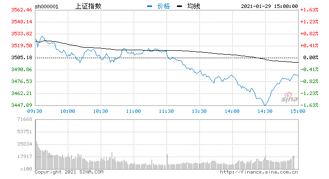 1月29日复盘：A股探底回升 主力重点出击4股