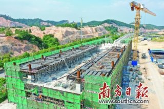 粤首条中低速磁浮线预计9月铺轨 年底实现主体工程全面完工