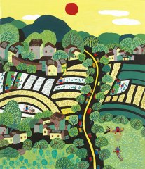 “文艺助力全面建成小康社会”系列报道之二 农民画：小乡村画出大未来